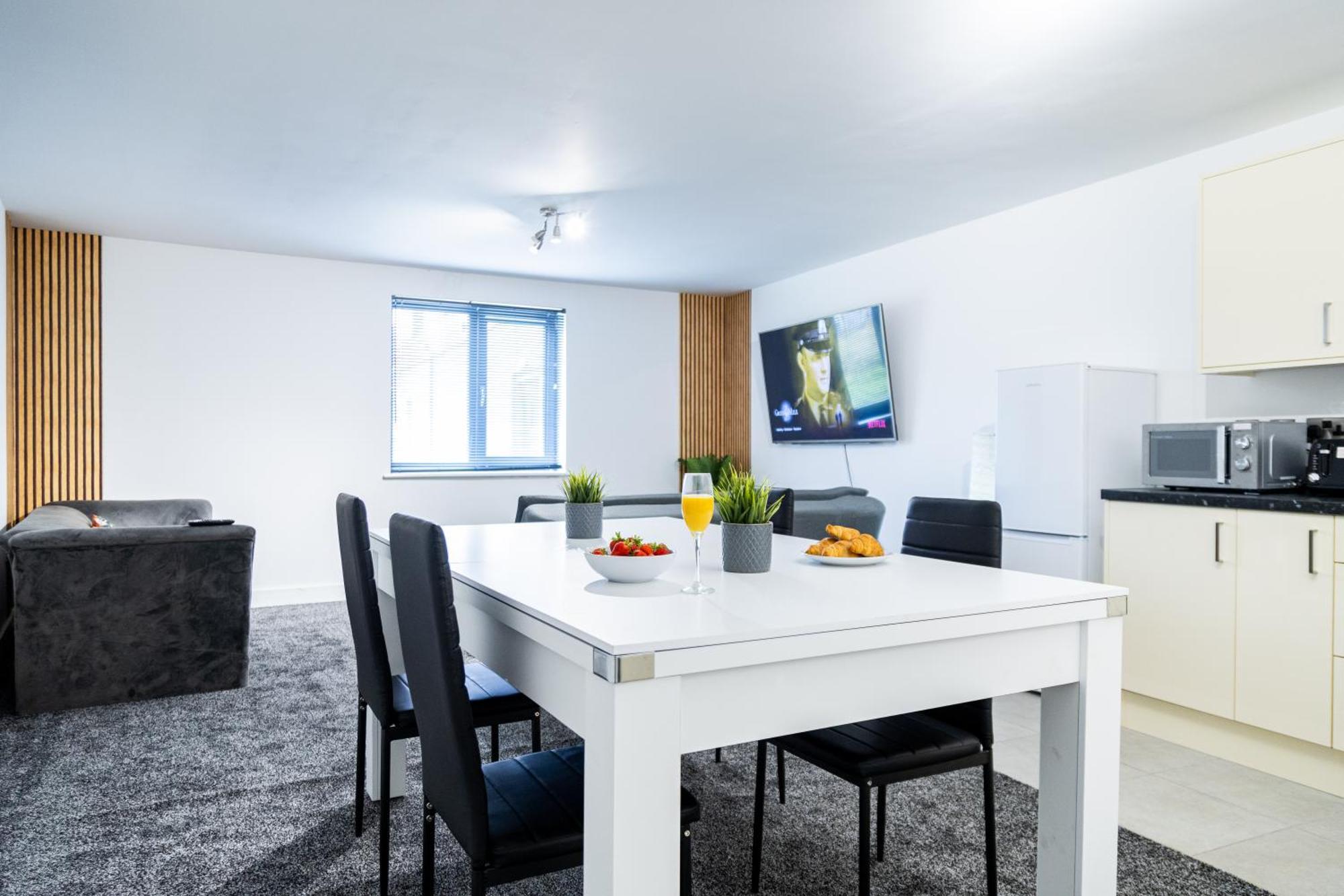 Spacious Ground Floor Apt Near Old Trafford Stadium Manchester Eksteriør bilde